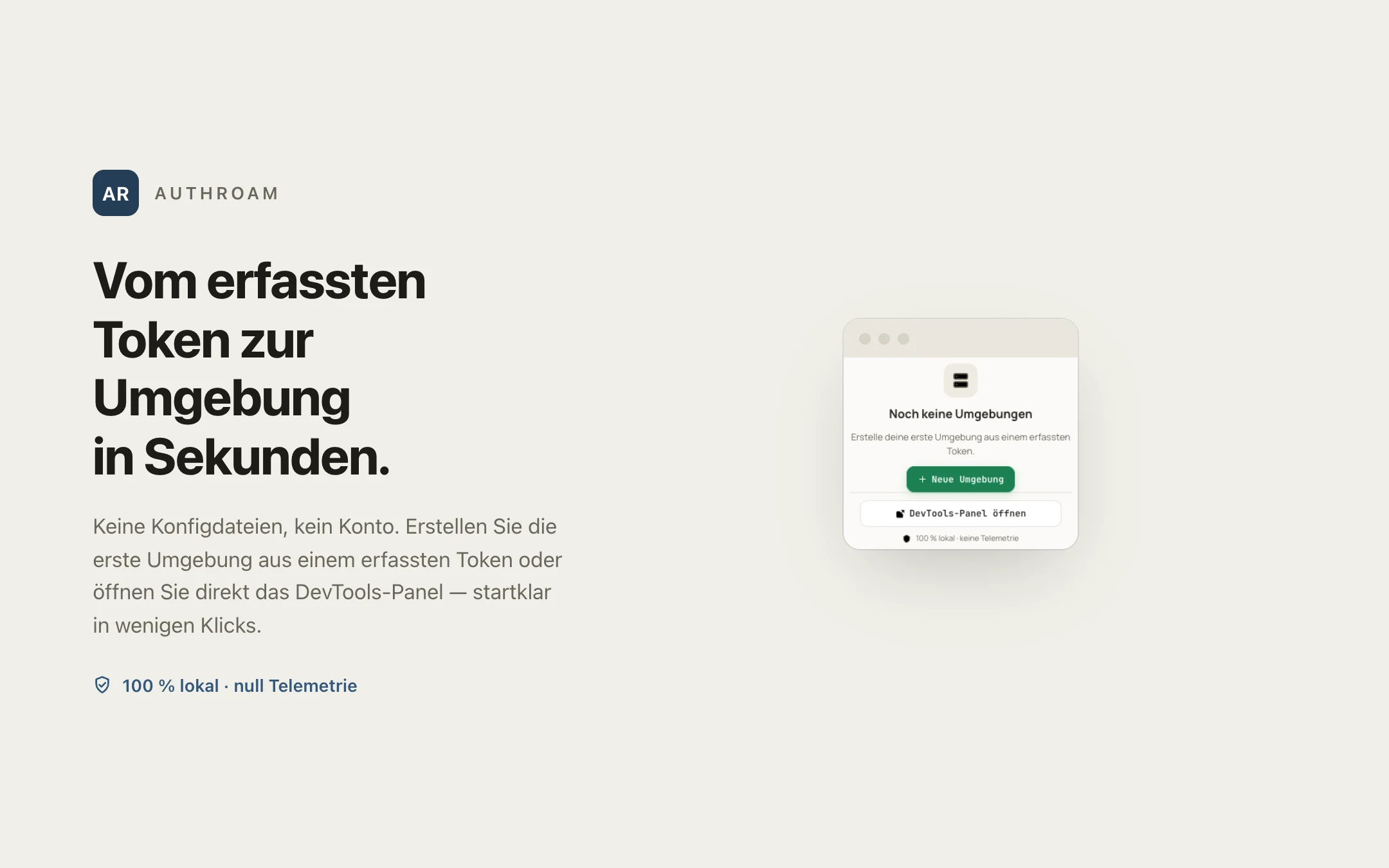 AuthRoam — popup