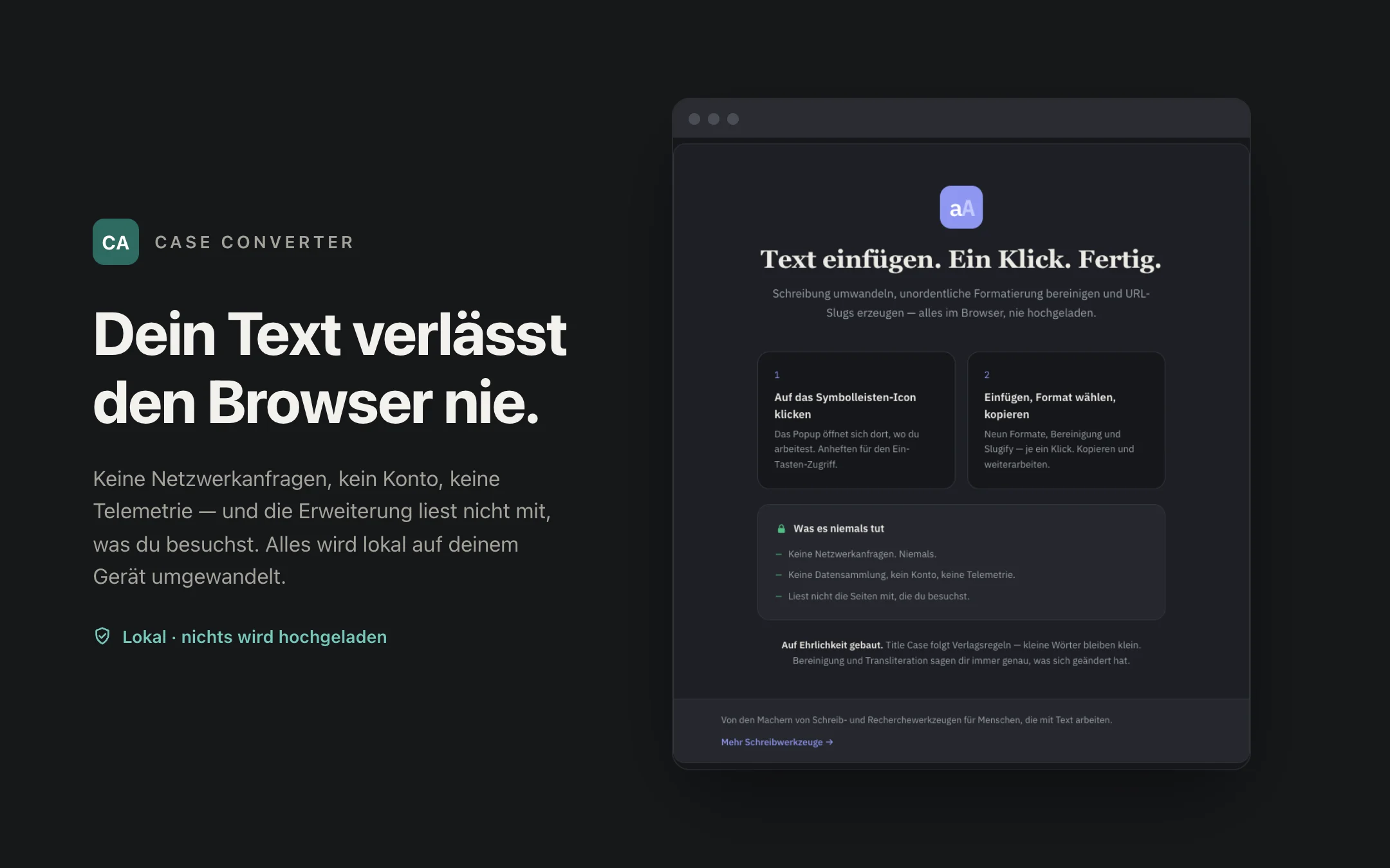 Case Converter — onboarding