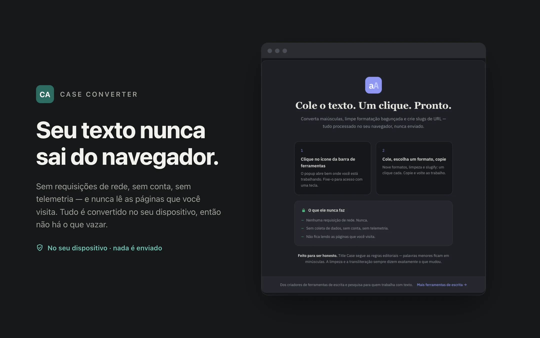 Case Converter — onboarding