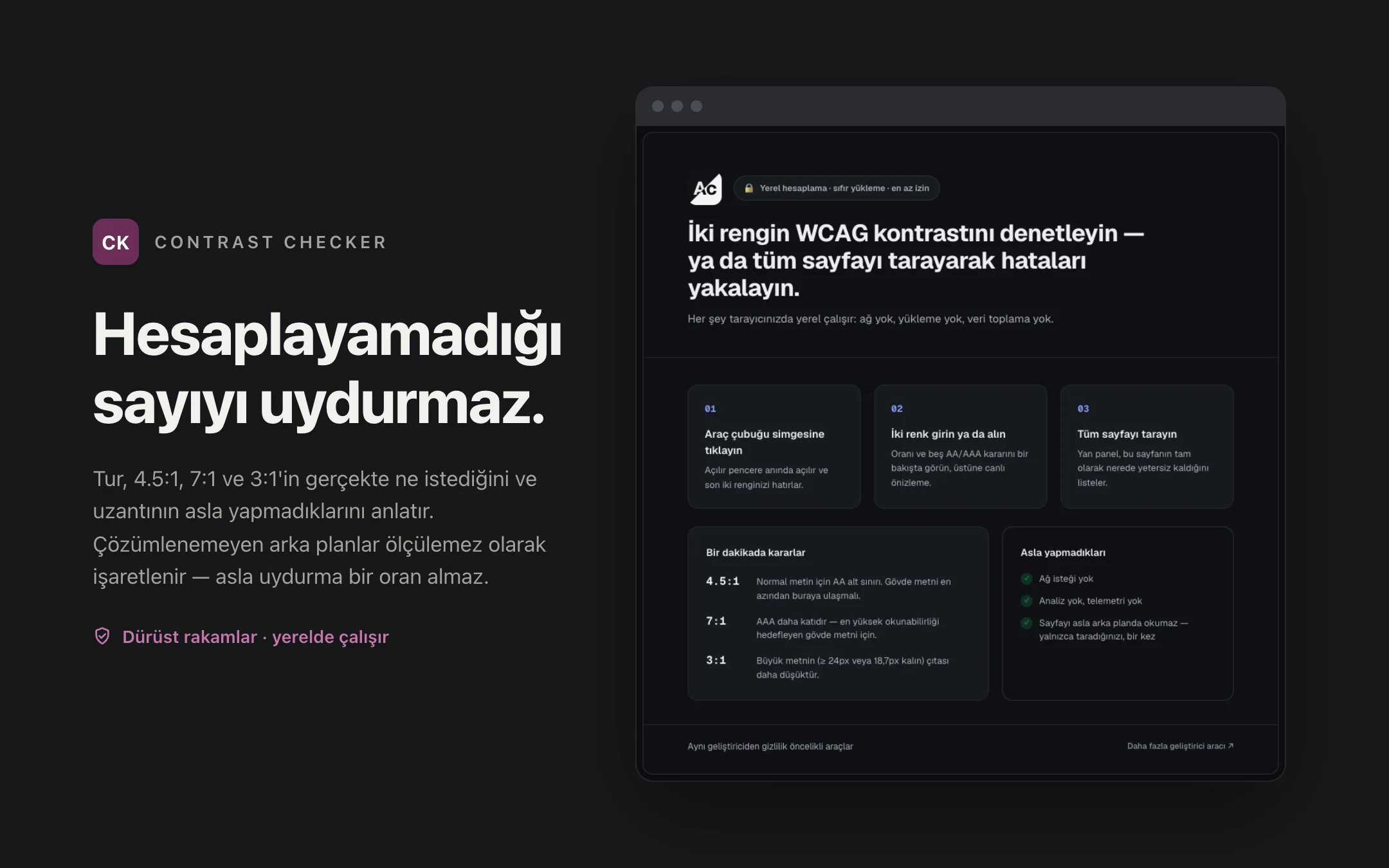 Contrast Checker — onboarding