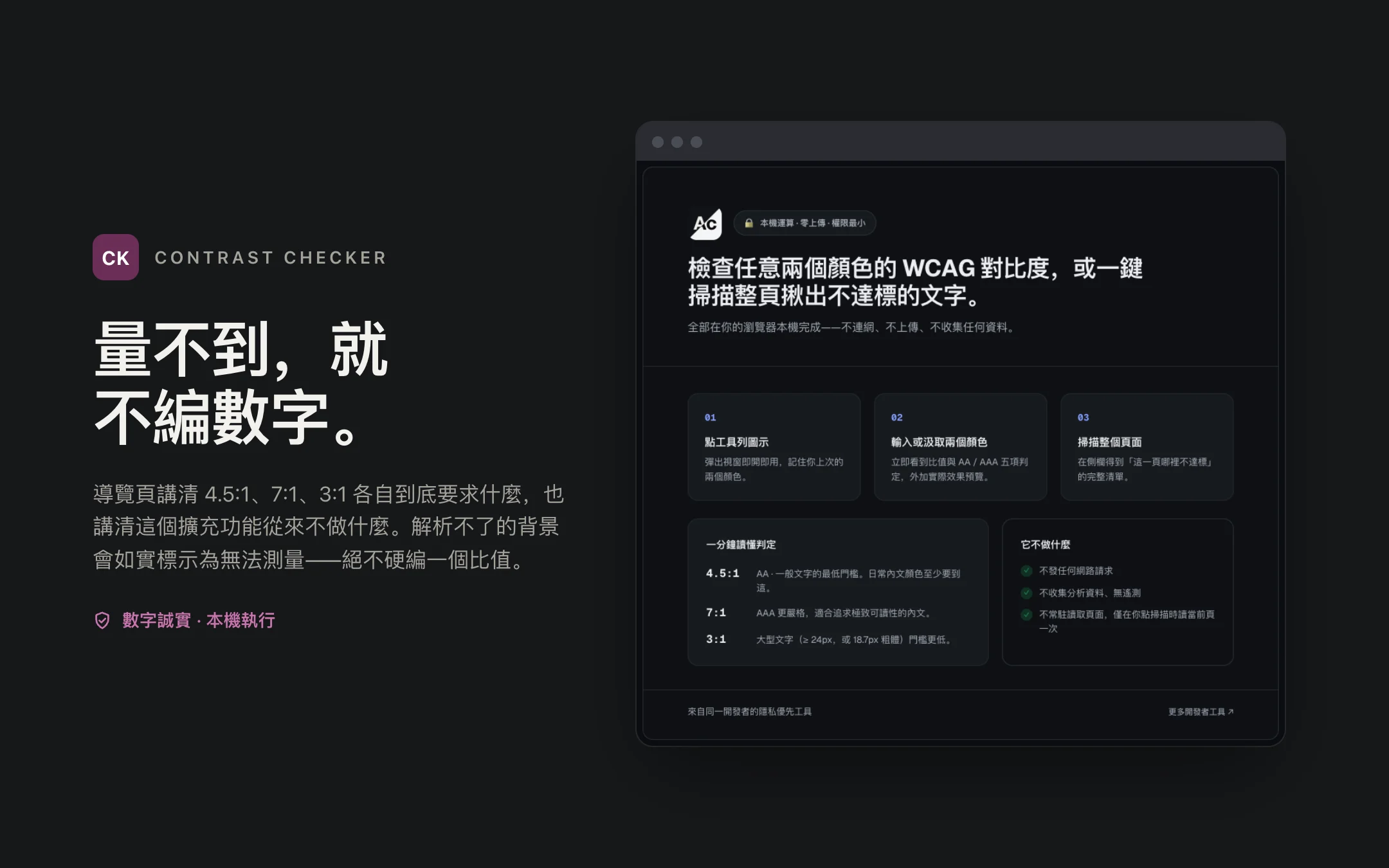 Contrast Checker — onboarding