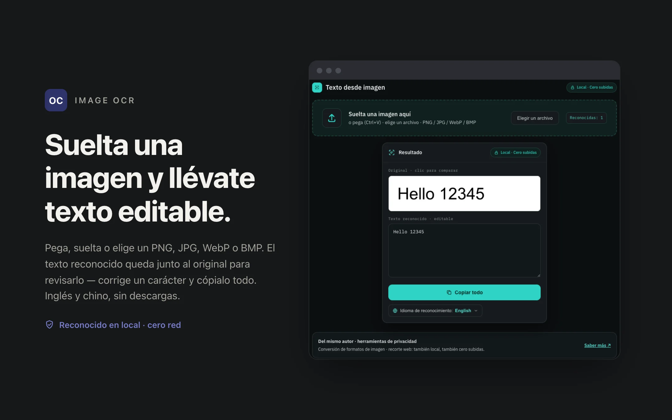 Image OCR — workspace