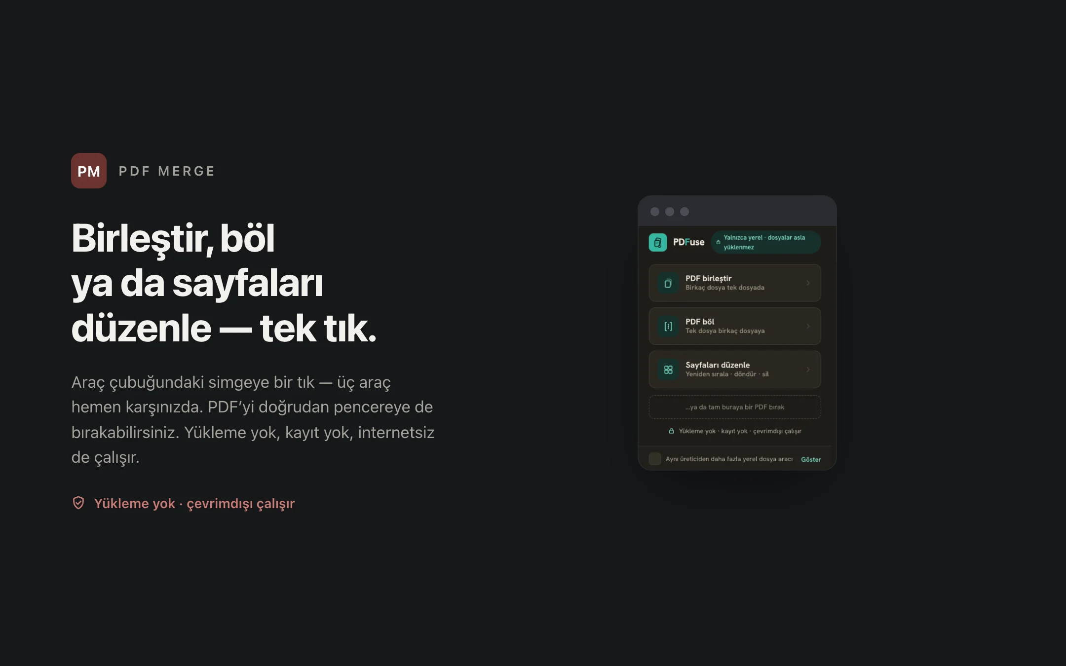 PDF Merge — popup