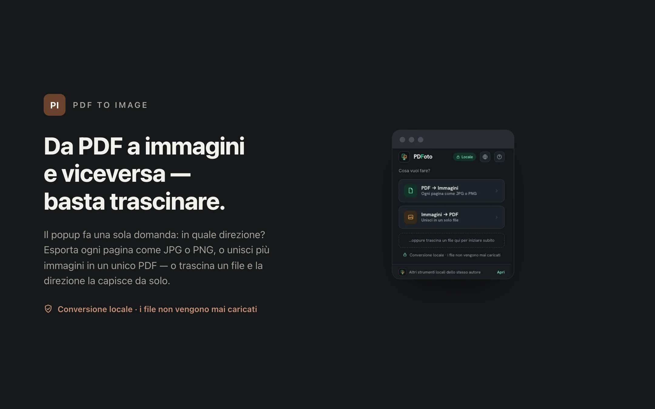 PDF to Image — popup
