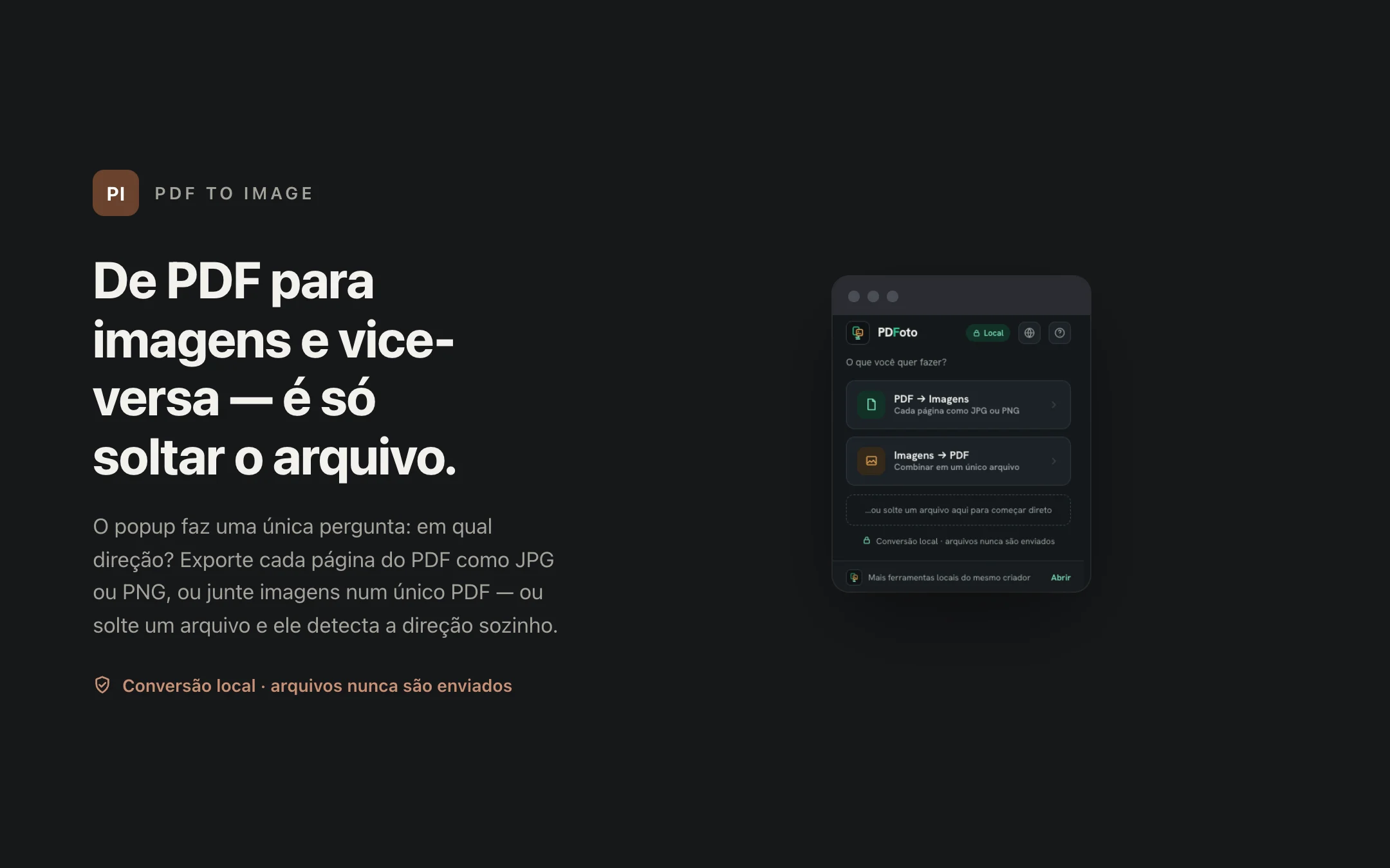 PDF to Image — popup