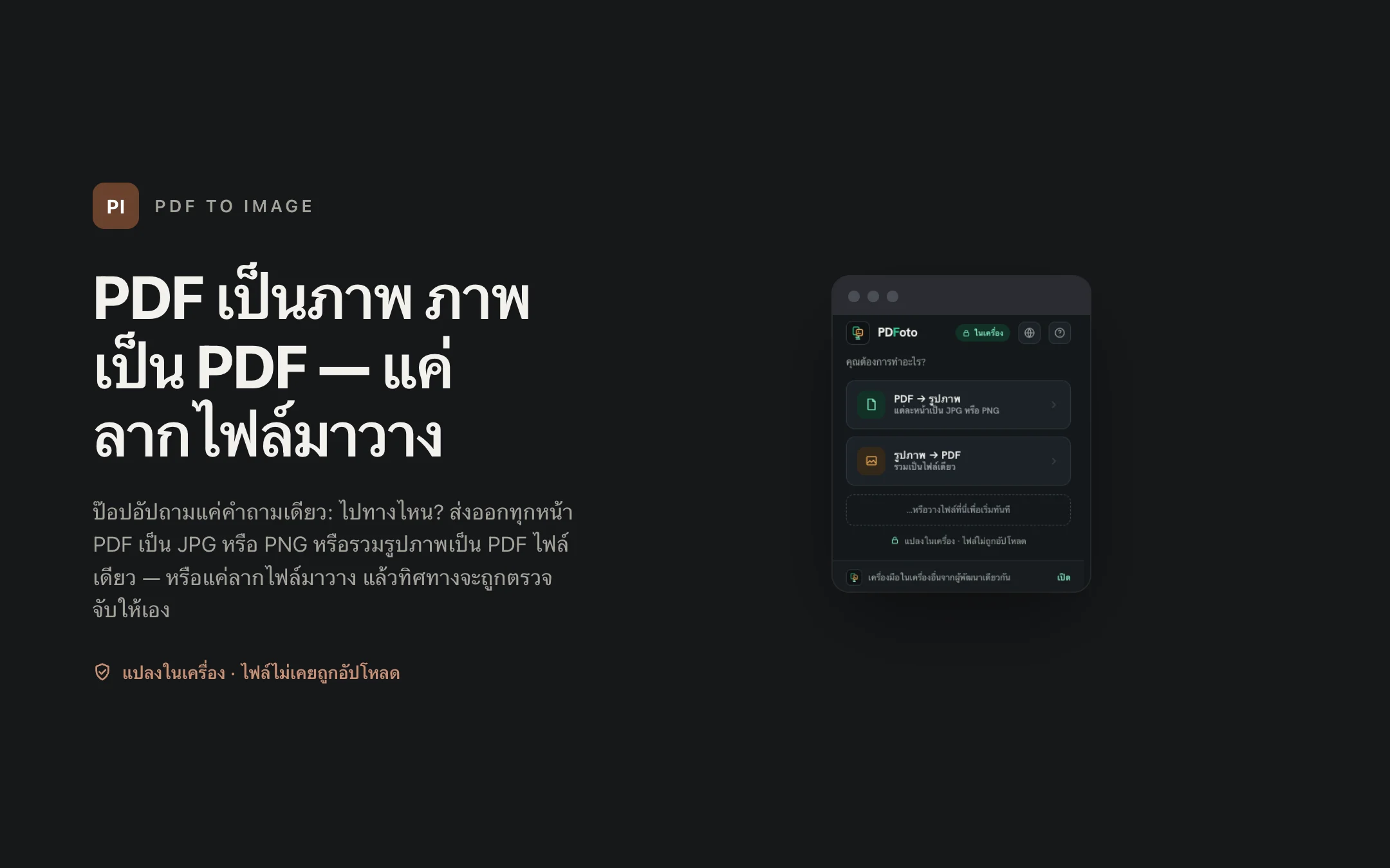 PDF to Image — popup