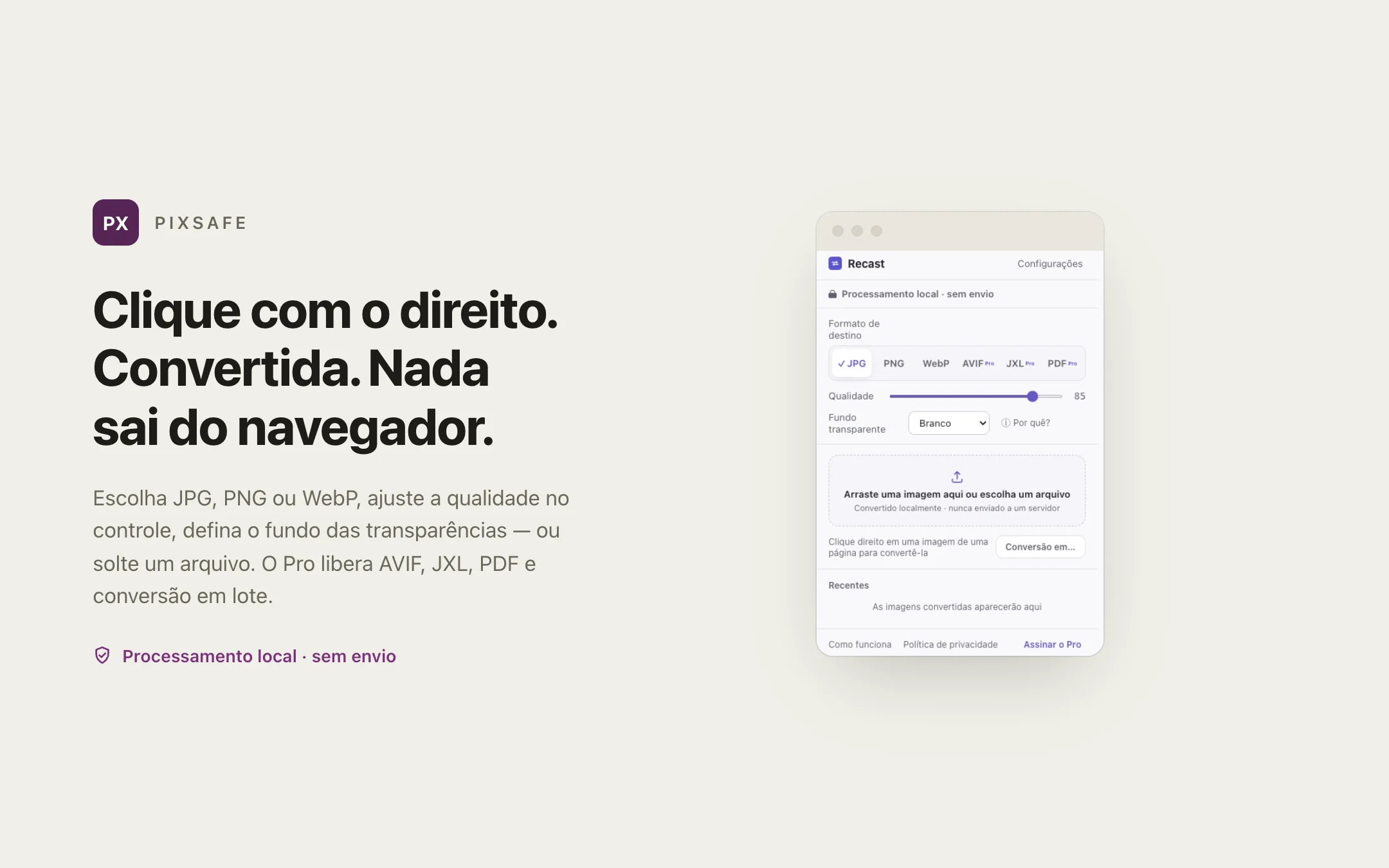 Image Converter — popup